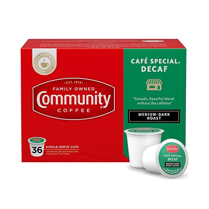 COMMUNITY COFFEE: Coffee Ss Special Decaf, 36 pc