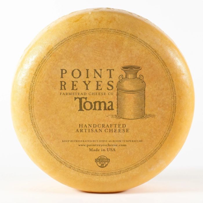 POINT REYES: Toma Cheese Wheel Rw, 10 lb