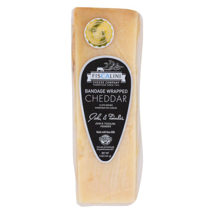 FISCALINI: Bandage Wrapped Cheddar, 5 oz