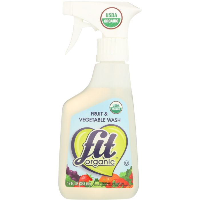 FIT ORGANIC: Fruit & Vegetable Wash Spray, 12 oz