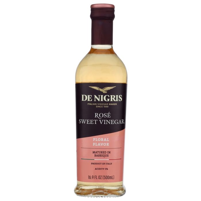 DE NIGRIS: Sweet Rose Wine Vinegar, 500 ml