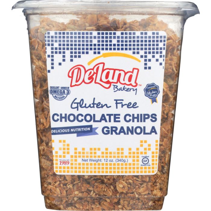 DELAND: Gluten Free Chocolate Chip Granola, 12 oz