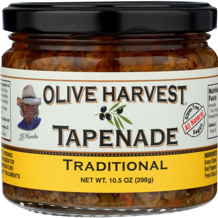 OLIVE HARVEST: Olive Tapenade Traditional, 10.5 oz