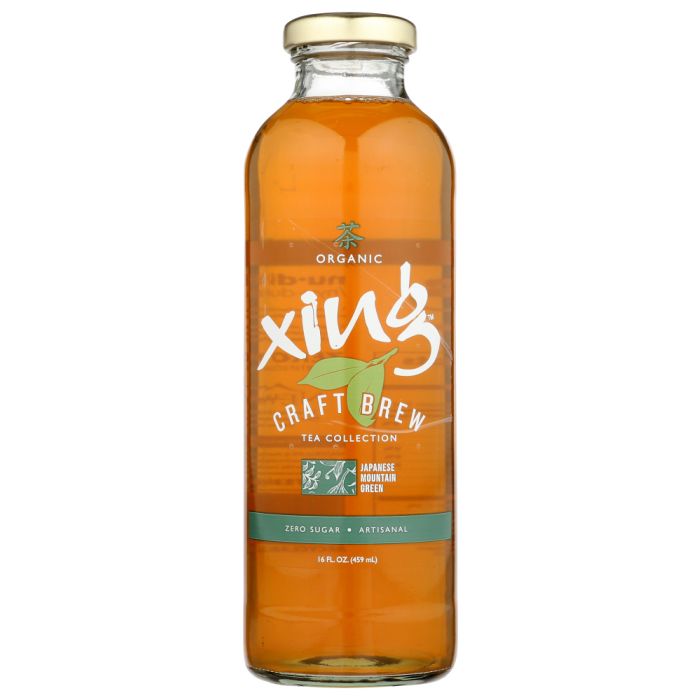 XING TEA: Japanese Mountain Green Tea Rtd, 16 fl oz