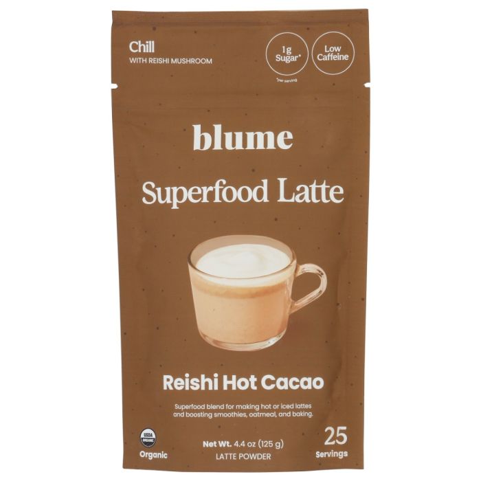 BLUME: Reishi Hot Cacao Superfood Latte, 4.4 oz