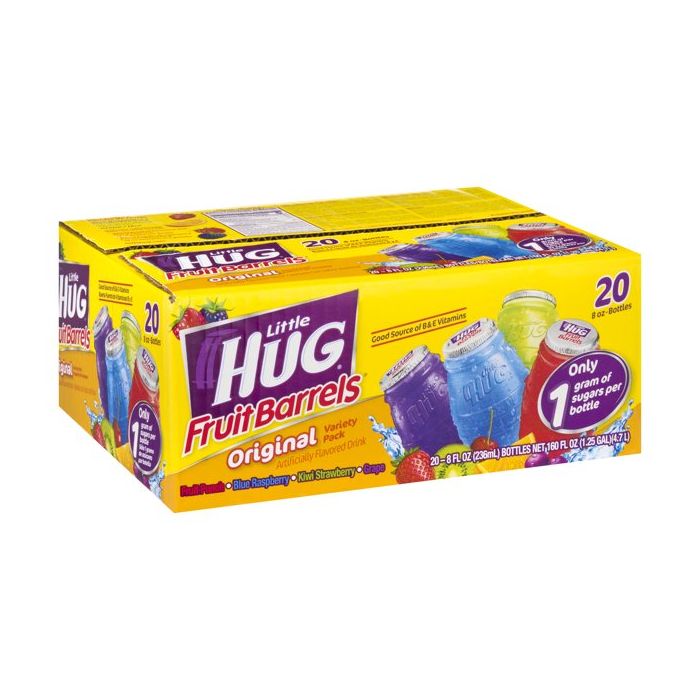 LITTLE HUG: Drinks Orgnl Vrty Pk 20Ct, 160 fo