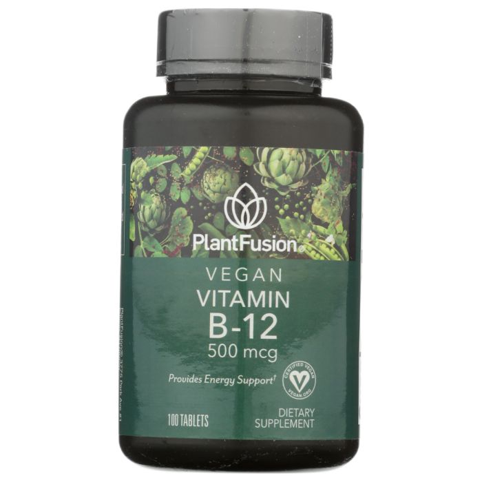 PLANTFUSION: Premium Vegan Vitamin B-12, 100 tb