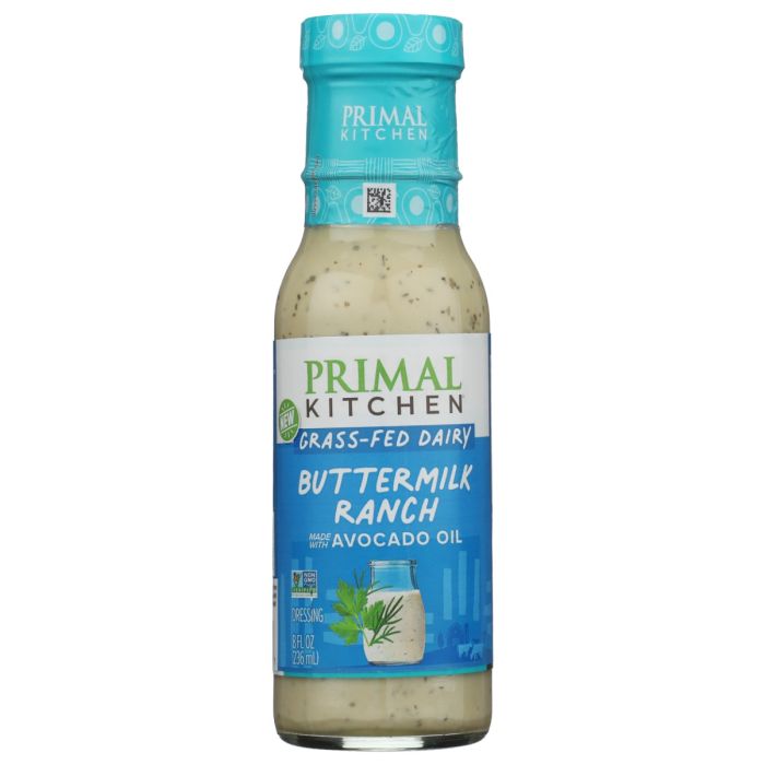 PRIMAL KITCHEN: Buttermilk Ranch Dairy Dressing, 8 fo