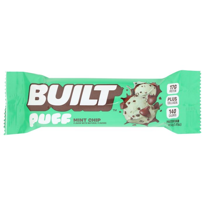 BUILT BAR: Mint Chip Built Puff Protein Bar, 1.41 oz