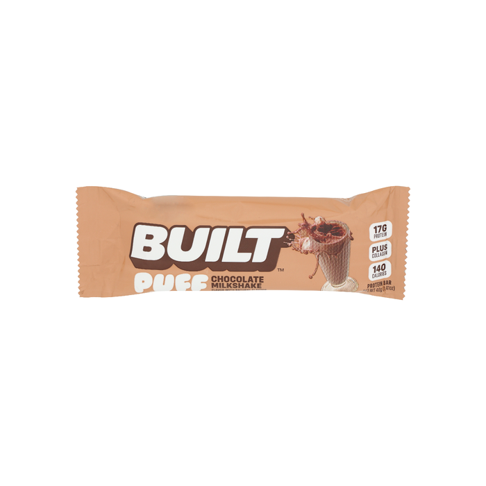 BUILT BAR: Chocolate Milkshake Built Puff Protein Bar, 1.41 oz