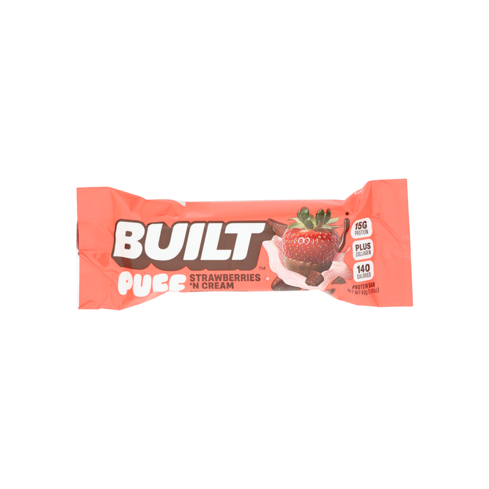 BUILT BAR: Strawberries 'N Cream Built Puff Protein Bar, 1.41 oz