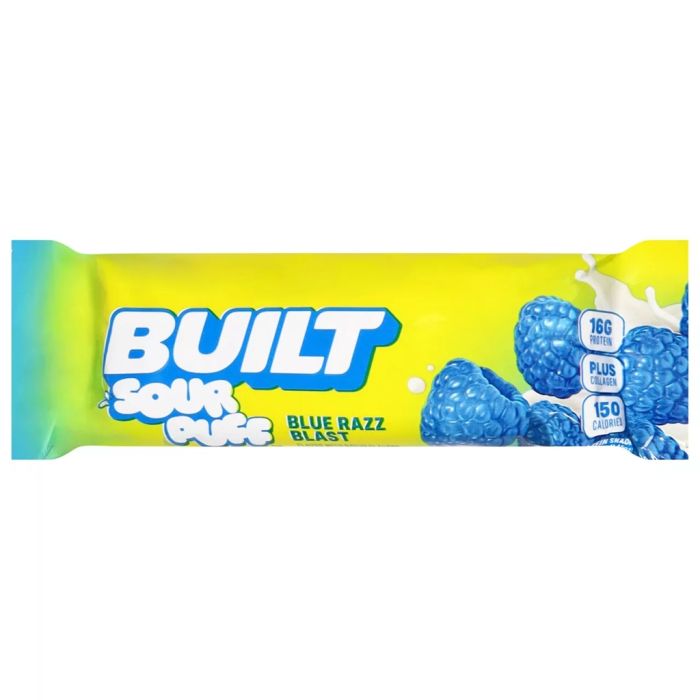 BUILT BAR: Blue Razz Blast Sour Puff Protein Bar, 1.45 oz