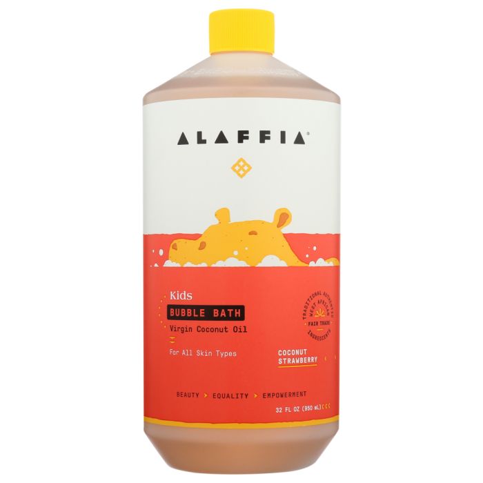 ALAFFIA: Bath Bubble Coconut Strwb, 32 FO