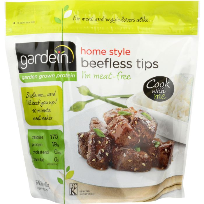 GARDEIN HOMESTYLE: Beefless Tips, 9 oz