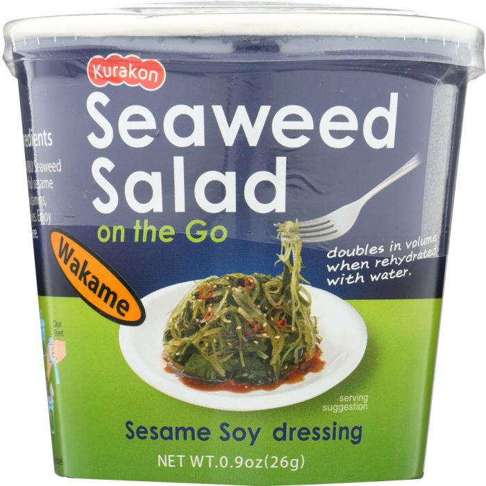 JAPANESE DELIGHT: Sesame Soy Dressing Seaweed Salad, 0.9 oz