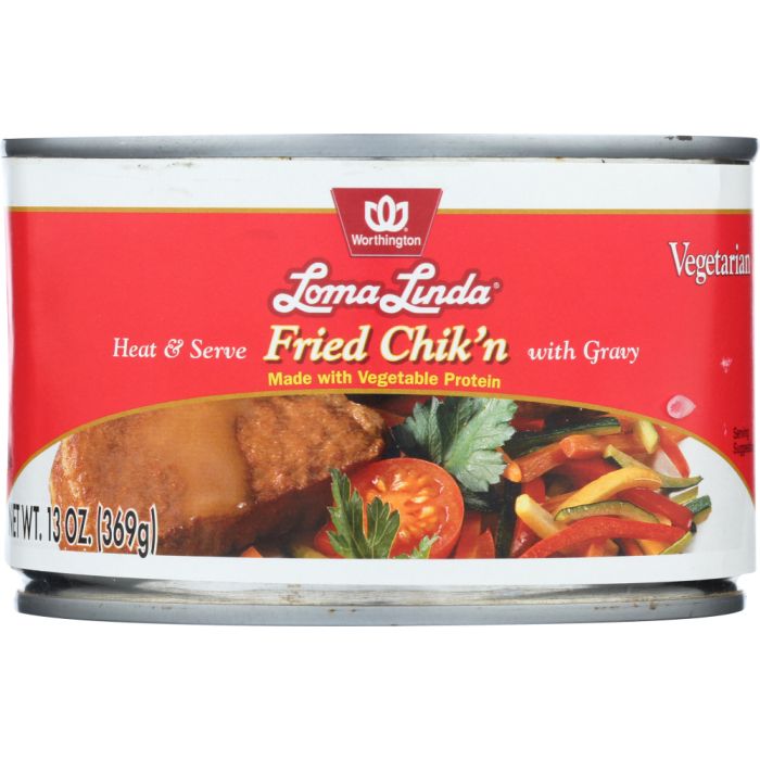 LOMA LINDA: Fried Chik’n with Gravy, 13 oz
