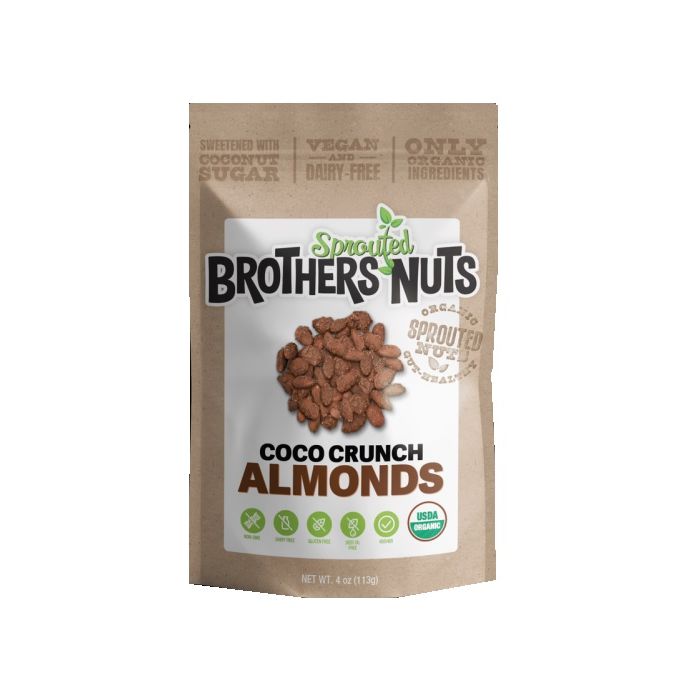 BROTHERS NUTS: Coco Crunch Almonds, 4 oz