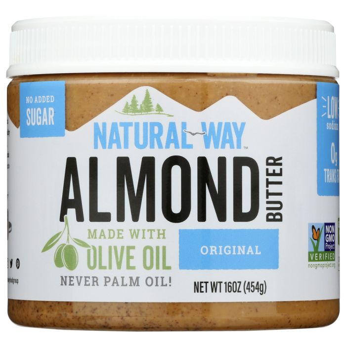 NATURAL WAY: Original Almond Butter Olive Oil, 16 oz