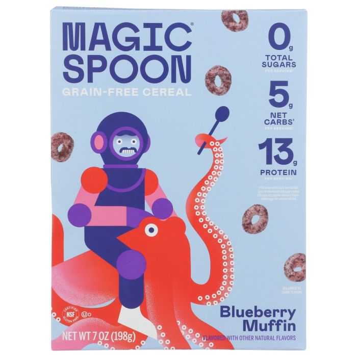 MAGIC SPOON: Blueberry Muffin Grain Free Cereal, 7 oz