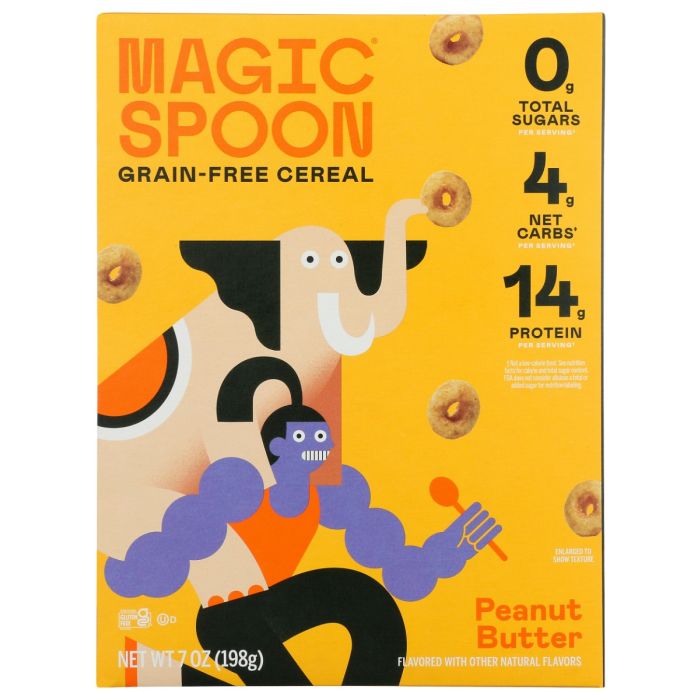 MAGIC SPOON: Grain Free Peanut Butter Cereal, 7 oz