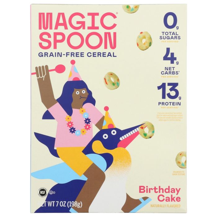 MAGIC SPOON: Birthday Cake Grain Free Cereal, 7 oz