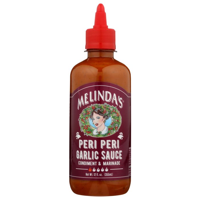 MELINDAS: Peri Peri Garlic Sauce, 12 Oz