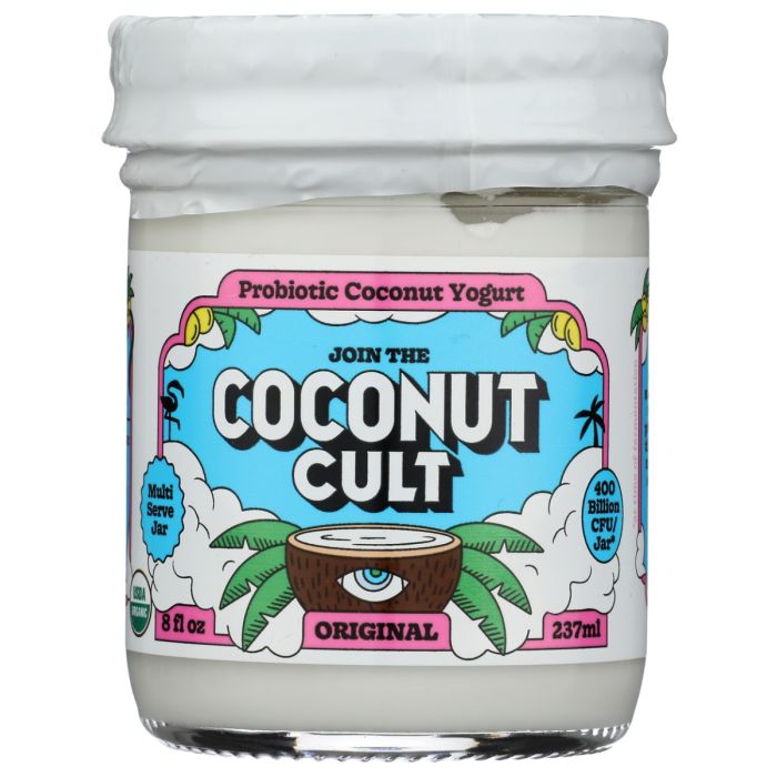 THE COCONUT CULT: Original Probiotic Coconut Yogurt, 8 oz