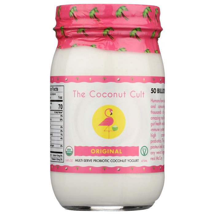 THE COCONUT CULT: Original Probiotic Coconut Yogurt, 16 oz