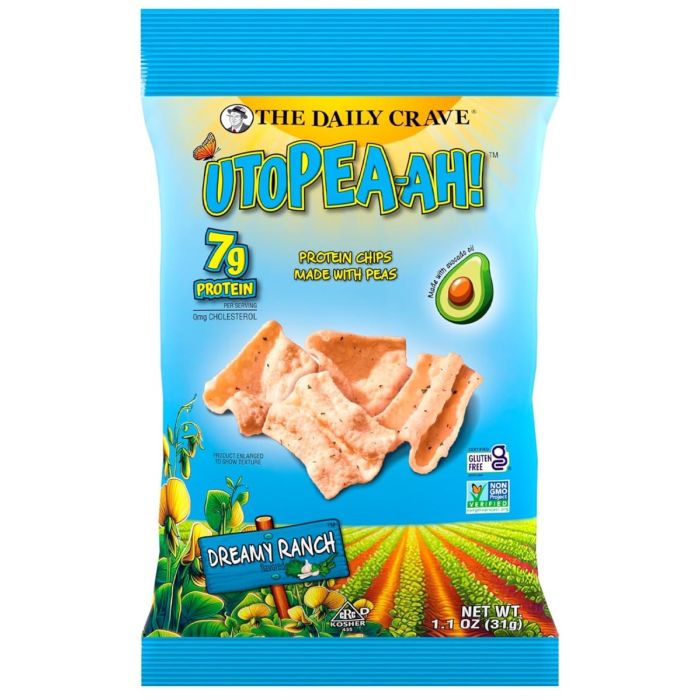 THE DAILY CRAVE: Utopea-Ah! Dreamy Ranch Protein Chips, 1.1 oz
