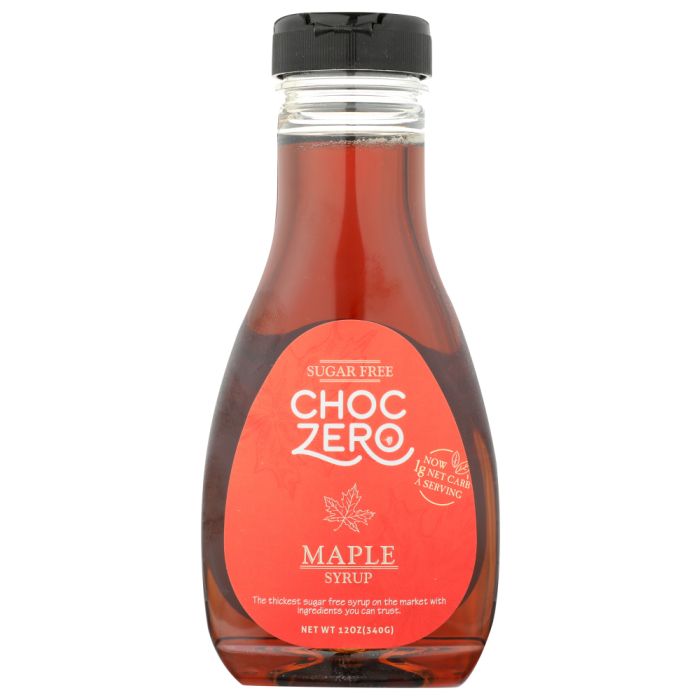 CHOCZERO: Keto Maple Sugar Free Syrup, 12 fo