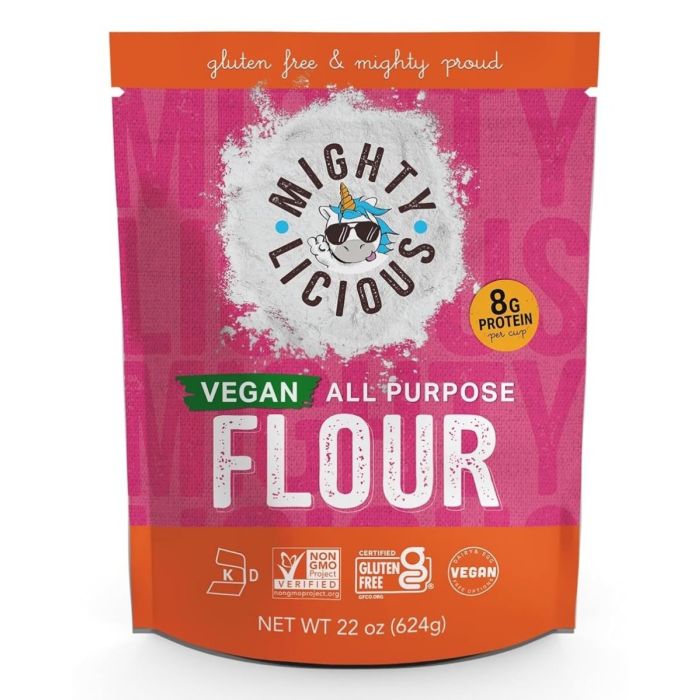 MIGHTYLICIOUS: Vegan All Purpose Flour, 22 oz