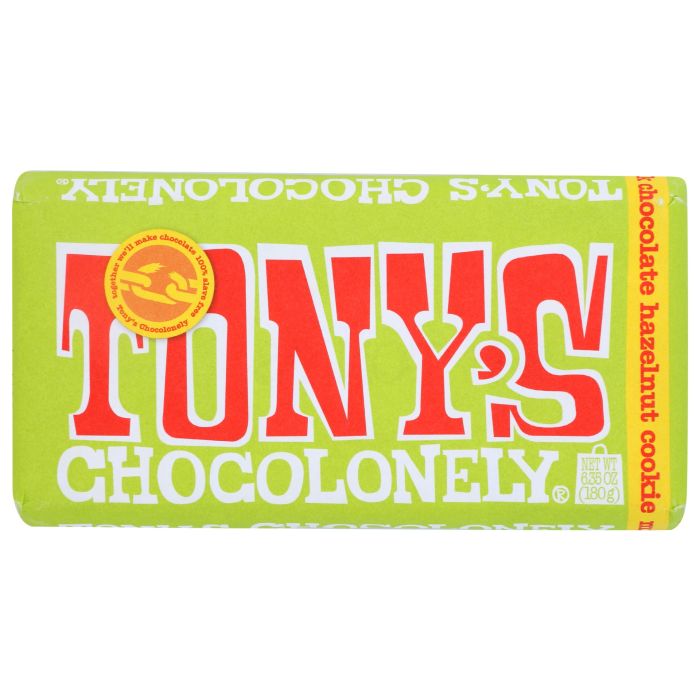 TONY'S CHOCOLONELY: Chocolate Hazelnut Cookie, 6.35 oz