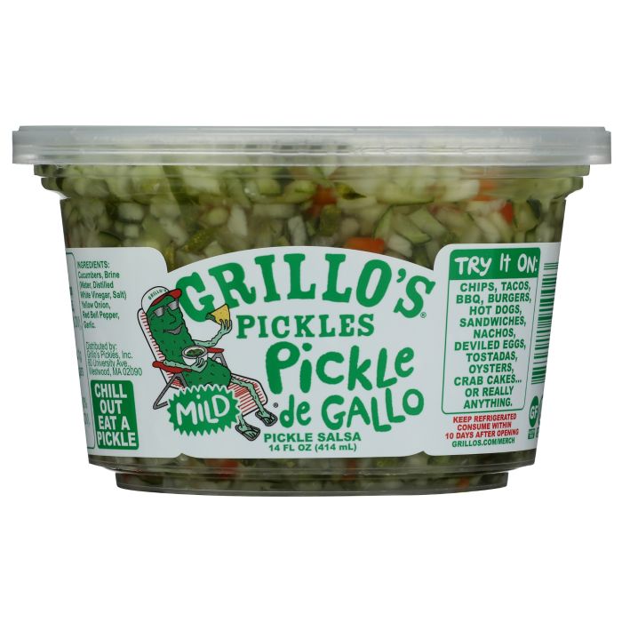 GRILLO'S PICKLES: Mild Pickle De Gallo, 14 fo