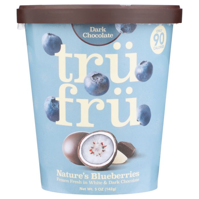 TRU FRU: Blueberry Wht Drk Choc, 5 oz