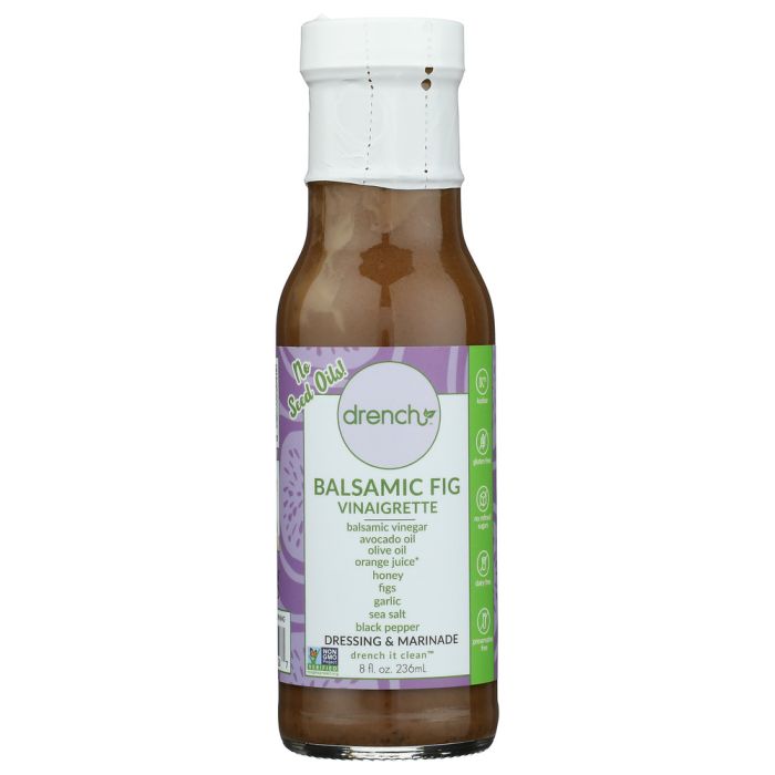DRENCH: Balsamic Fig Vinaigrette, 8 oz