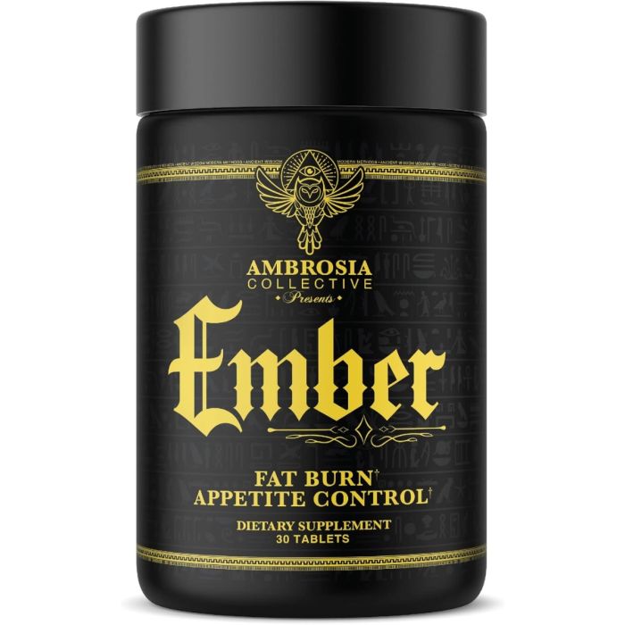 AMBROSIA COLLECTIVE: Ember Fat Burn Appetite Control, 30 tb