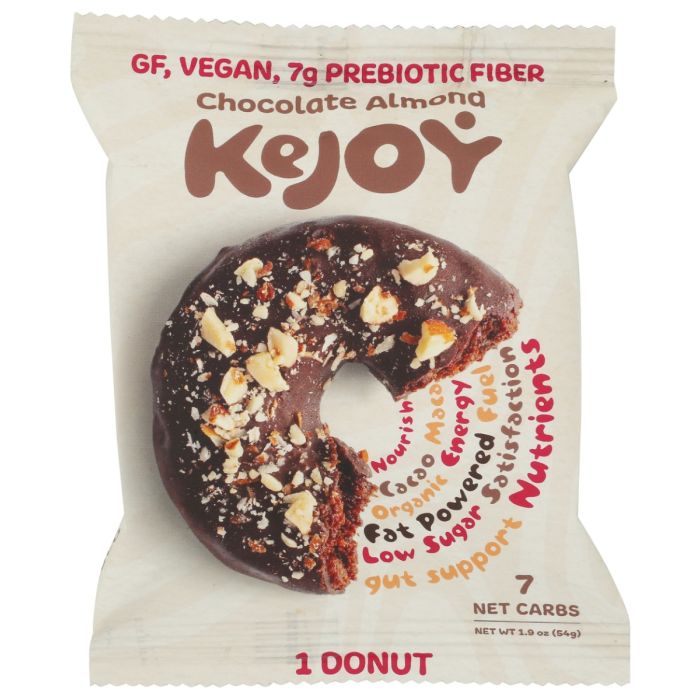 KEJOY: Chocolate Almond Donut, 1.9 oz