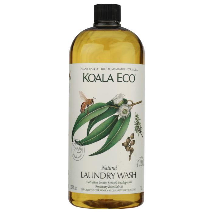 KOALA ECO: Laundry Wash Lemon Scented Eucalyptus And Rosemary, 33.8 fo