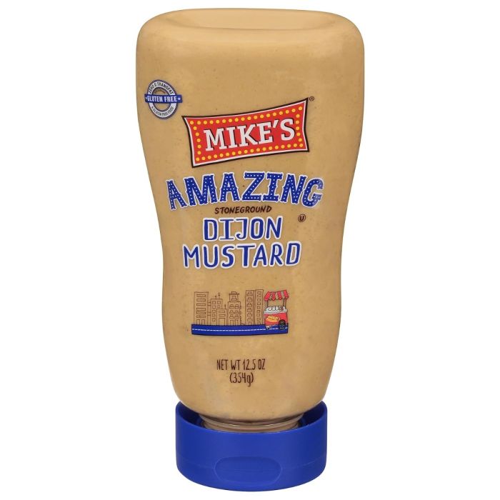 MIKE'S AMAZING: Stoneground Dijon Mustard, 12.5 oz