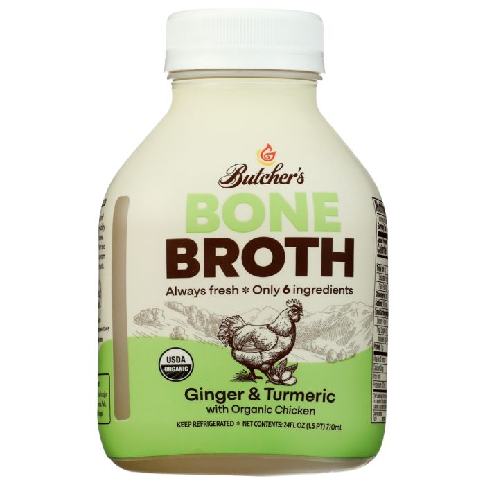 ROLI ROTI: Organic Ginger And Turmeric Bone Broth, 24 fo