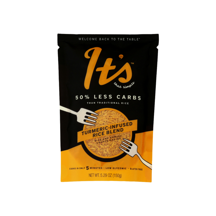 ITS THAT SIMPLE: Turmeric-Infused Rice Blend, 5.29 oz