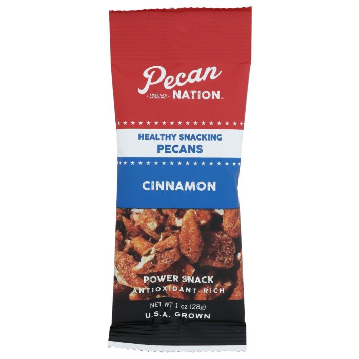 PECAN NATION: Cinnamon Pecans, 1 oz