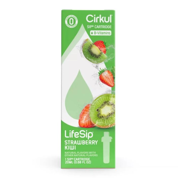 CIRKUL: LifeSip Strawberry Kiwi Cartridge, 1 ea