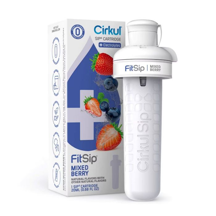 CIRKUL: Fitsip Cartridge Mixed Berry, 1 ea