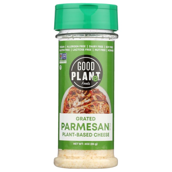 GOOD PLANET FOODS: Grated Parmesan Cheese Shaker, 3 oz