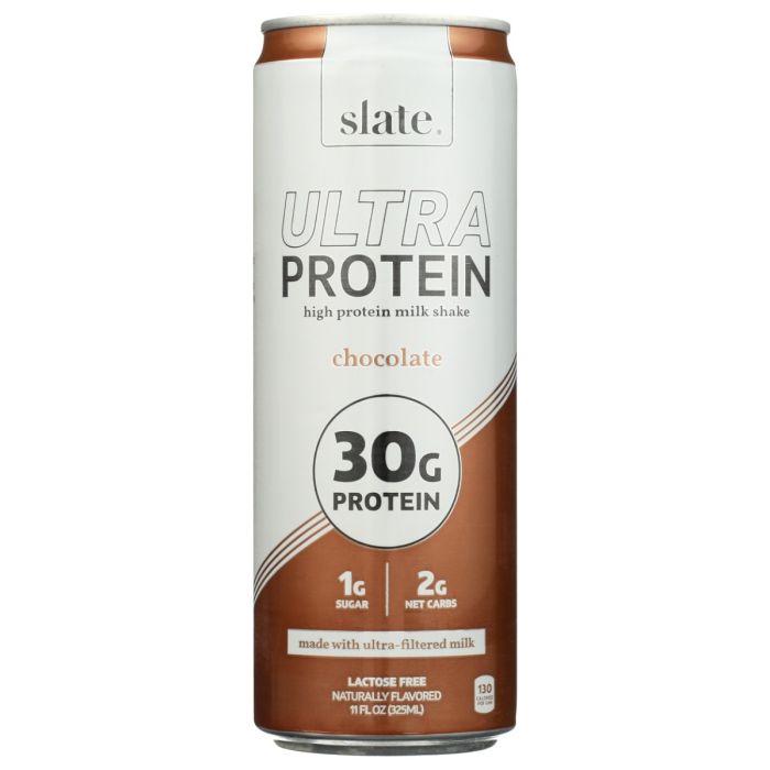SLATE: Chocolate Ultra Protein Shake, 11 fo