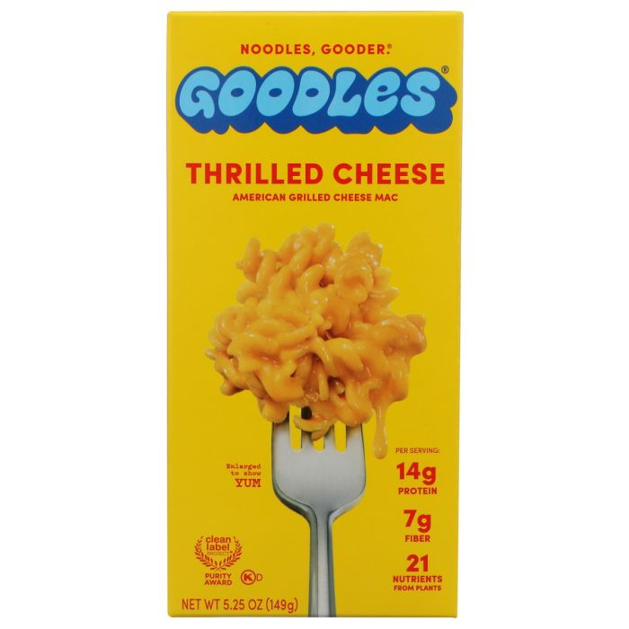 GOODLES: Mac And Cheese Thrilled Cheese, 5.25 oz