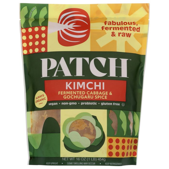 PATCH: Kimchi Fermented Cabbage & Gochugaru Spice, 16 oz