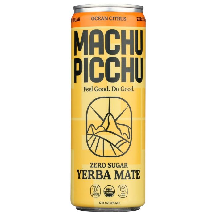 MACHU PICCHU: Ocean Citrus Yerba Mate, 12 fo