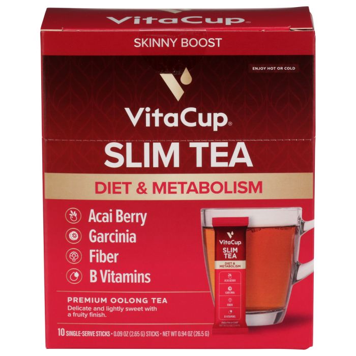 VITACUP: Slim Tea 10 Sticks, .94 oz